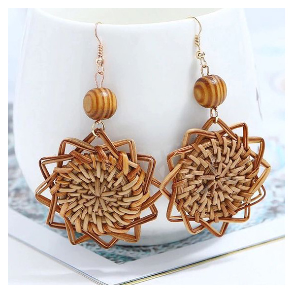 Rattan Elegant Ear rings